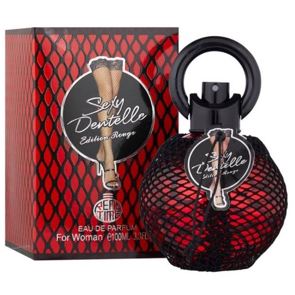 Real Time  Sexy Dentelle Edition Rouge 100 ml - Eau de Parfum pour Femme