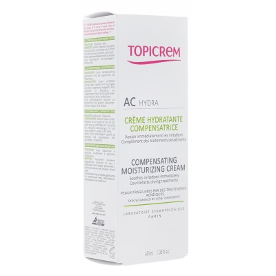 Topicrem AC crème hydratante compensatrice 40 ml